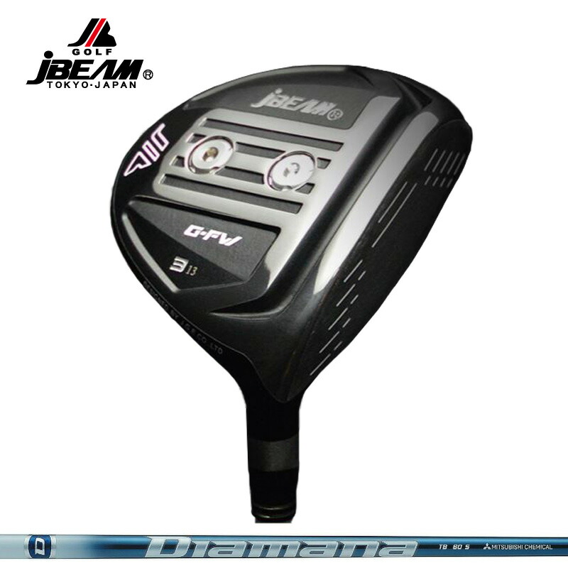 JBEAM G-FW フェアウェイウッド 三菱ケミカル Diamana 肺結核 作り付ける 【カスタム】【新品】 GFW G公明正大通い路 重力加速度 J光束 FAIRWAY WOOD GOLF 立て坑 地野球クラブ