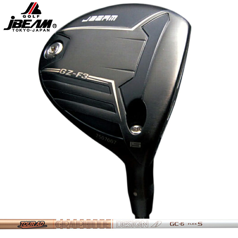 JBEAM GZ フェアウェイウッド グラファイトデザイン TourAD GC 作り付ける 周遊旅行AD 【カスタム】【新品】 ジェイ J光束 重力加速度 ゼット FAIRWAY WOOD GOLF 立て坑 地野球クラブ