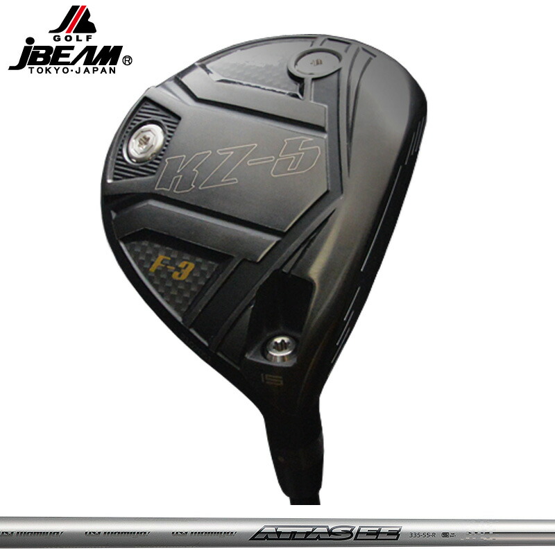 JBEAM KZ-5 フェアウェイウッド UST Mamiya ATTAS EE FW 作り付ける アッタス 【カスタム】【新品】 KZ5 KZ J光束 FAIRWAY WOOD GOLF 立て坑 地野球クラブ