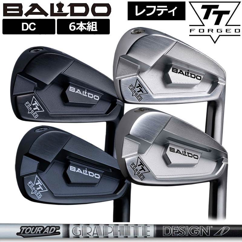 バルド レフティ 2024 TT FORGED アイアン DC 6本組(＃5-P) グラファイトデザイン TourAD AD-55/AD-65 TypeII/AD-75/AD-85/AD-95 作り付ける 【カスタム】【新品】 BALDO フォージド 仕掛ける ゴルフ 野球クラブ TOUR SATIN BLACK