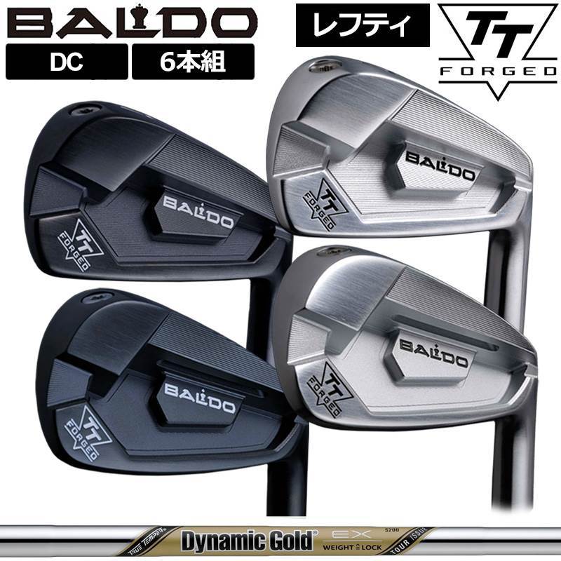 バルド レフティ 2024 TT FORGED アイアン DC 6本組(＃5-P) トゥルーテンパー ダイナミックゴールド EX 作り付ける TOURISSUE 【カスタム】【新品】 BALDO フォージド 仕掛ける ゴルフ 野球クラブ TOUR SATIN BLACK