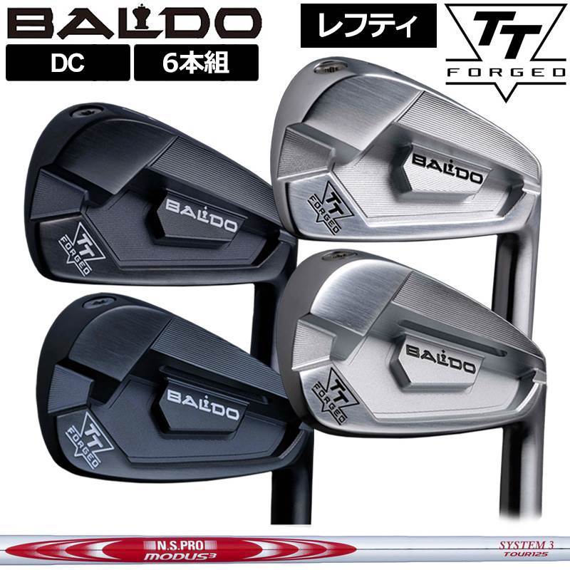バルド レフティ 2024 TT FORGED アイアン DC 6本組(＃5-P) 日本立て坑 N.S.PRO MODUS3 SYSTEM3 TOUR 125 作り付ける NS スチール写真 【カスタム】【新品】 BALDO フォージド 仕掛ける ゴルフ 野球クラブ TOUR SATIN BLACK
