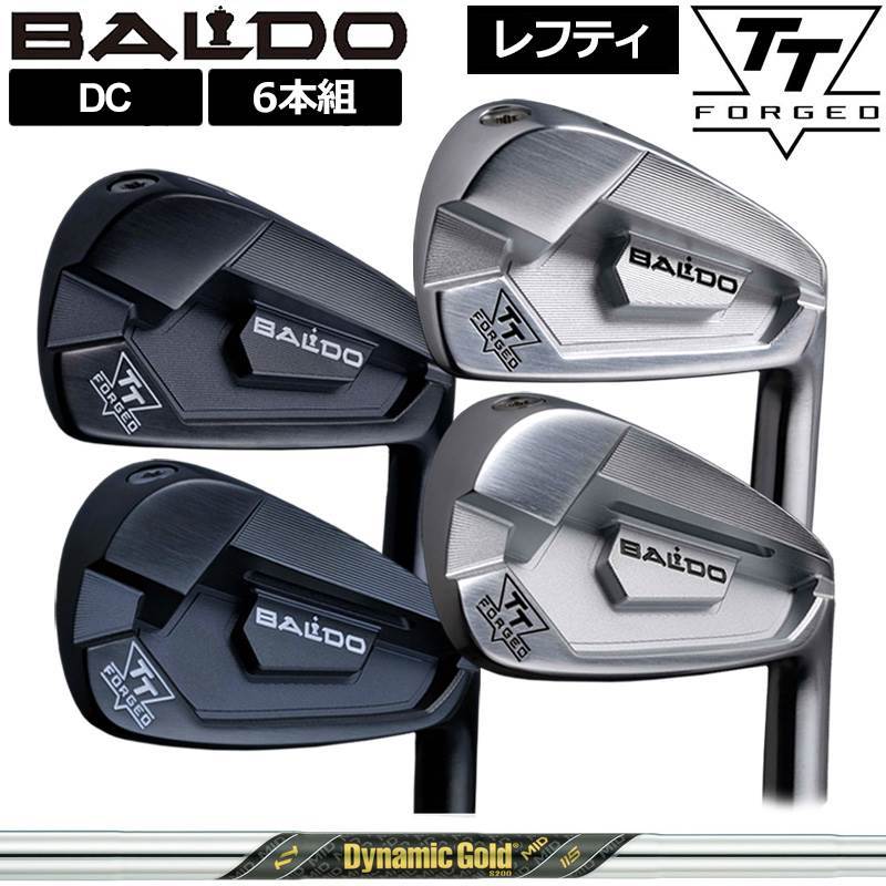 バルド レフティ 2024 TT FORGED アイアン DC 6本組(＃5-P) ダイナミックゴールド MID 115 作り付ける ミッド 【カスタム】【新品】 BALDO フォージド 仕掛ける ゴルフ 野球クラブ TOUR SATIN BLACK
