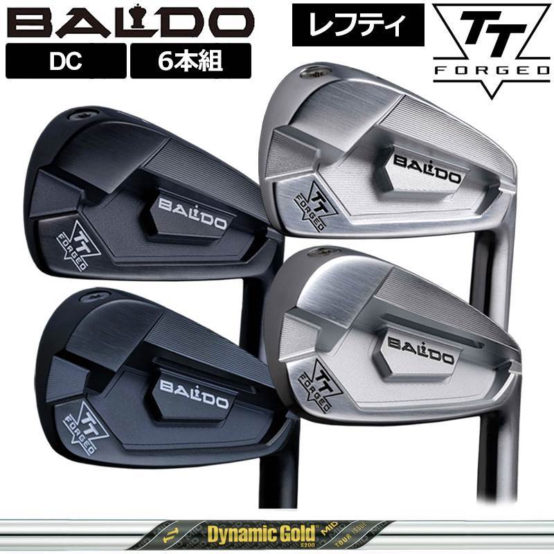 バルド レフティ 2024 TT FORGED アイアン DC 6本組(＃5-P) ダイナミックゴールド MID TOUR ISSUE 作り付ける ミッド ツアーイシュー 【カスタム】【新品】 BALDO フォージド 仕掛ける ゴルフ 野球クラブ TOUR SATIN BLACK