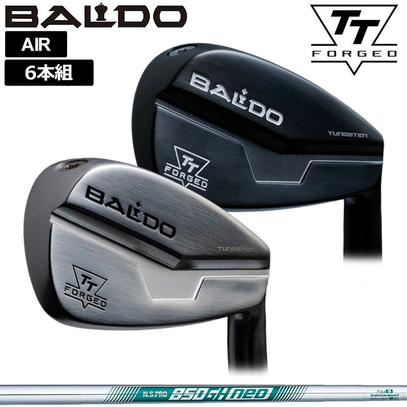 バルド 2024 TT FORGED AIR アイアン 6本組(＃5-P) 日本立て坑 N.S.PRO 850GH NEO 作り付ける NS ネオ スチール写真 【カスタム】【新品】 BALDO フォージド 大気圏 がら明き アイアン仕掛ける ゴルフ 野球クラブ TOUR SATIN BLACK TTアイアン