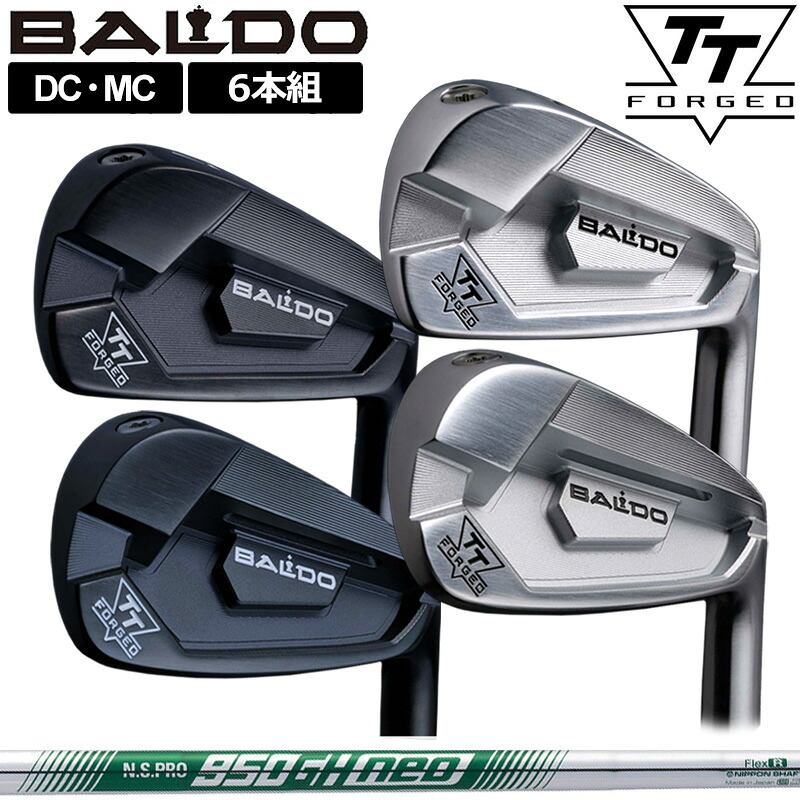 バルド 2024 TT FORGED アイアン DC MC 6本組(＃5-P) 日本立て坑 N.S.PRO 950GH NEO 作り付ける NS ネオ スチール写真 【カスタム】【新品】 BALDO フォージド 仕掛ける ゴルフ 野球クラブ TOUR SATIN BLACK TTアイアン