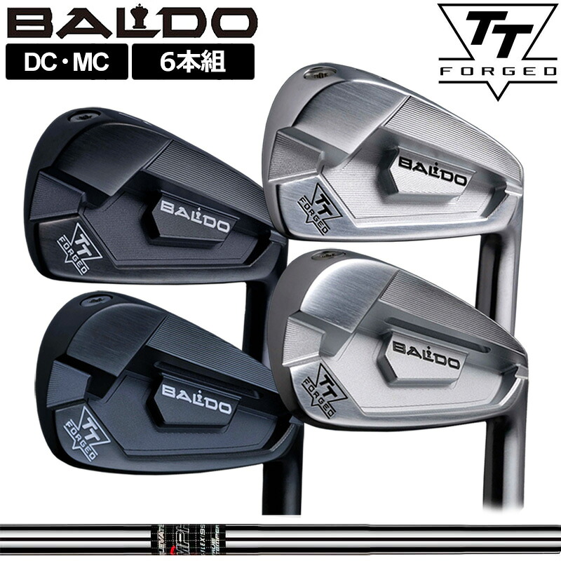 バルド 2024 TT FORGED アイアン DC MC 6本組(＃5-P) トゥルーテンパー Elevate MPH 95 作り付ける エレベート 【カスタム】【新品】 BALDO フォージド 仕掛ける ゴルフ 野球クラブ TOUR SATIN BLACK TTアイアン