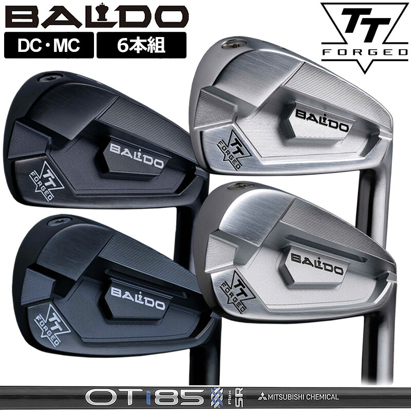 バルド 2024 TT FORGED アイアン DC MC 6本組(＃5-P) 三菱ケミカル OT IRON 作り付ける NEW 炭素 黒 【カスタム】【新品】 BALDO フォージド 仕掛ける ゴルフ 野球クラブ TOUR SATIN BLACK TTアイアン