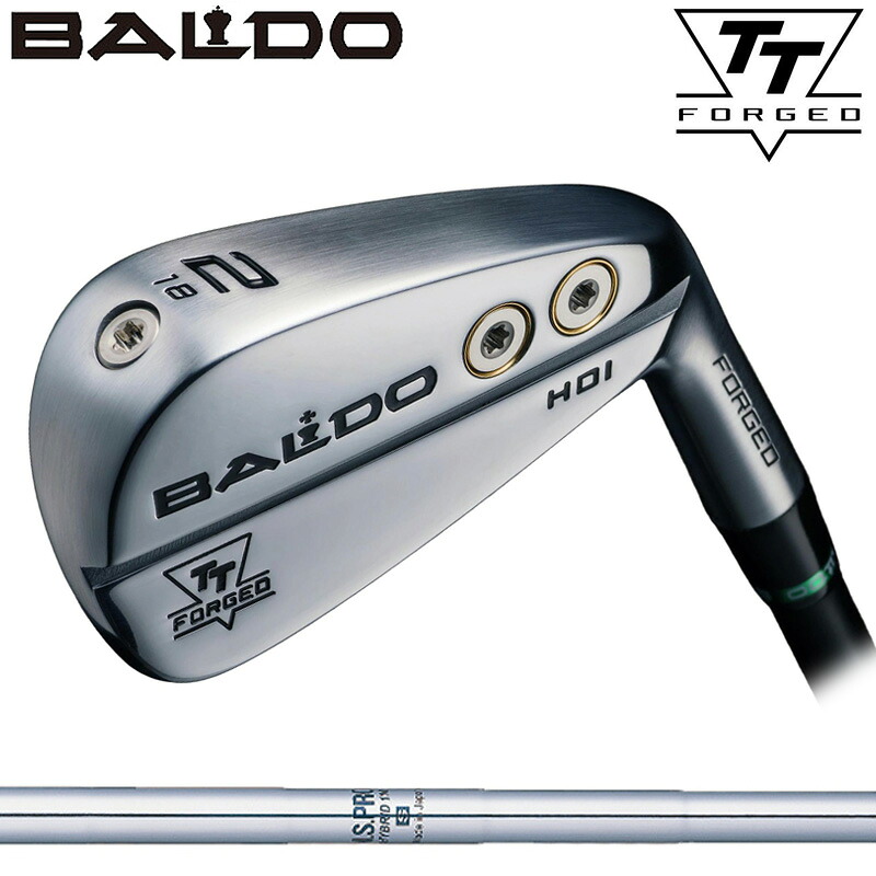 バルド TT ハイブリッド アイアン HDI サテンヘッド 日本シャフト N.S.PRO HYBRID 装着 NS ハイブリッド 【カスタム】【新品】 ドライビング BALDO HYBRID DRIVING IRON Satin ゴルフ クラブ｜サードウェイブ ゴルスポスタイル