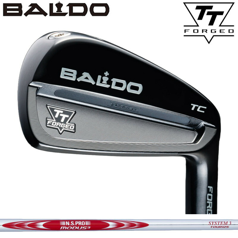 バルド TT FORGED 周遊旅行 キャビティ アイアン 黒いこと 6本組 日本立て坑 N.S.PRO MODUS3 SYSTEM3 TOUR 125 作り付ける NS スチール写真 【カスタム】【新品】 BALDO フォージド TC アイアン仕掛ける ゴルフ 野球クラブ