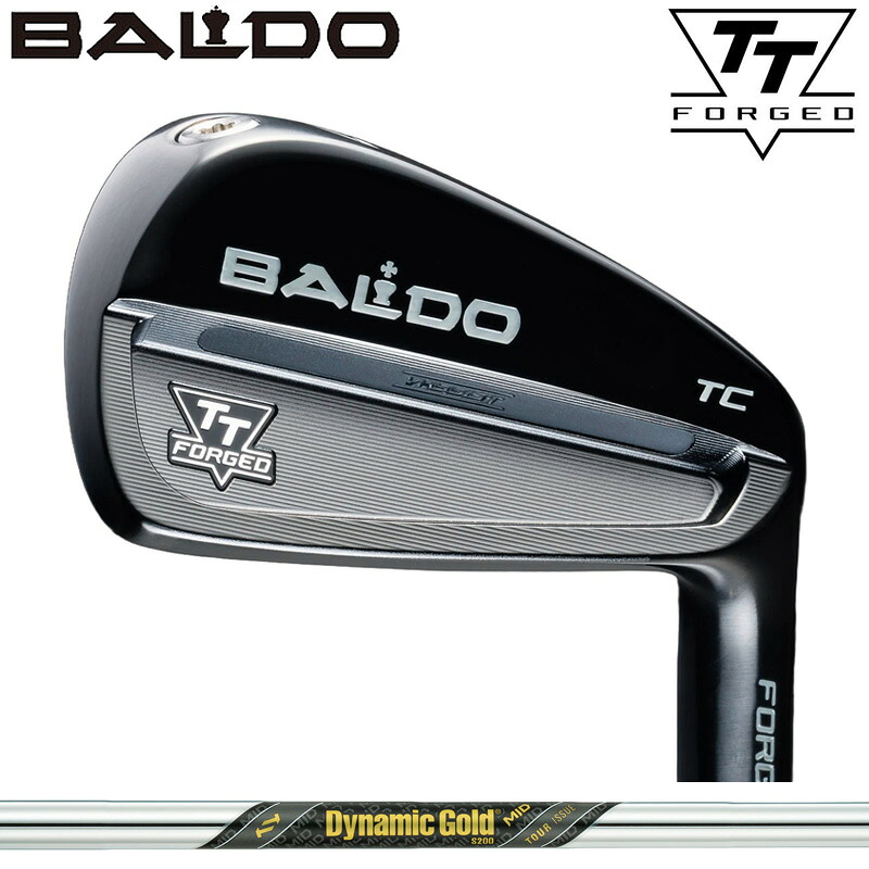 バルド TT FORGED 周遊旅行 キャビティ アイアン 黒いこと 6本組 ダイナミックゴールド MID TOUR ISSUE 作り付ける ミッド ツアーイシュー 【カスタム】【新品】 BALDO フォージド TC アイアン仕掛ける ゴルフ 野球クラブ