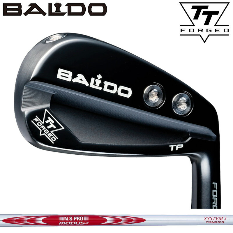 バルド TT FORGED 周遊旅行 衣嚢 アイアン 黒いこと 6本組 日本立て坑 N.S.PRO MODUS3 SYSTEM3 TOUR 125 作り付ける NS スチール写真 【カスタム】【新品】 BALDO フォージド TP アイアン仕掛ける ゴルフ 野球クラブ