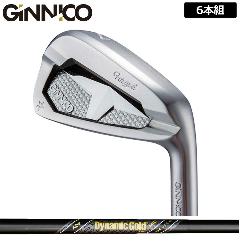ジニコ パソコン アイアン 6本組(＃5-P) ダイナミックゴールド MID 95 TOUR ISSUE Gunmetal 作り付ける ミッド 火器メタ 【カスタム】【新品】 イオン運動競技 GINNICO ピーシー 仕掛ける ゴルフ 野球クラブ