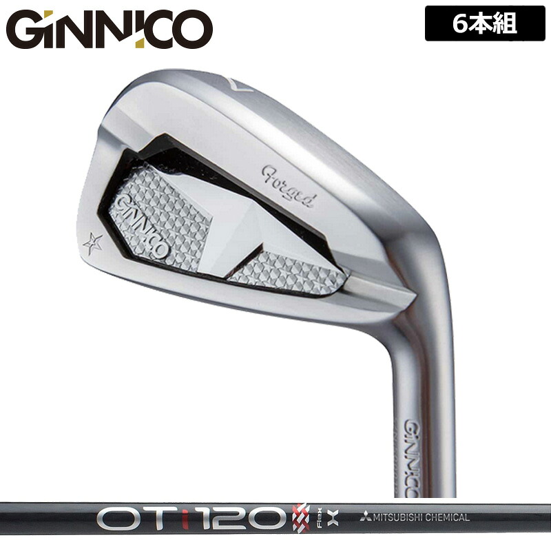ジニコ パソコン アイアン 6本組(＃5-P) 三菱ケミカル OT TOUR IRON 作り付ける 周遊旅行 【カスタム】【新品】 イオン運動競技 GINNICO ピーシー 仕掛ける ゴルフ 野球クラブ