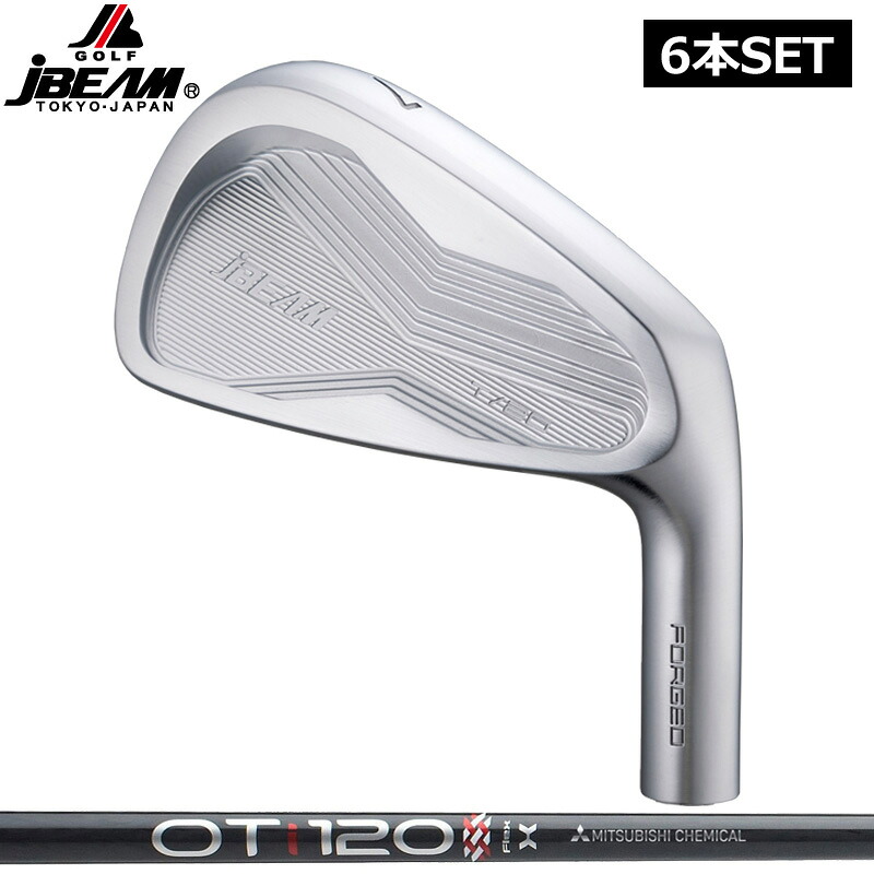 JBEAM T/20 アイアン仕掛ける 6本組(#5-PW) 三菱ケミカル OT TOUR IRON 作り付ける 【カスタム】【新品】 T20 J光束 炭素立て坑 地野球クラブ
