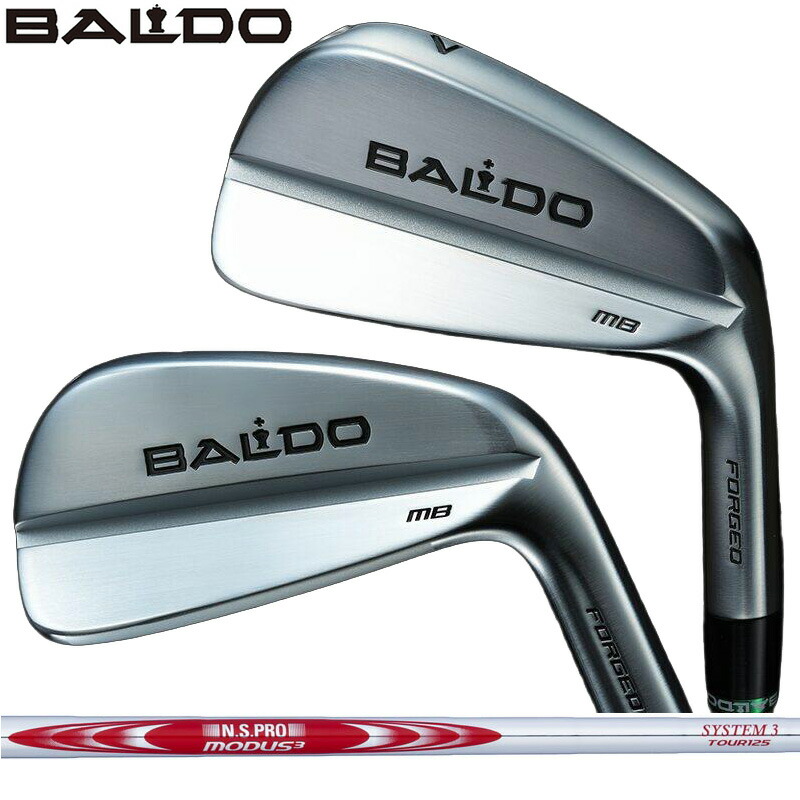 バルド フォージド マッスルバック アイアン MB 6本組(5-PW) 日本立て坑 N.S.PRO MODUS3 SYSTEM3 TOUR 125 作り付ける NS スチール写真 【カスタム】【新品】 BALDO FORGED アイアン仕掛ける ゴルフ野球クラブ