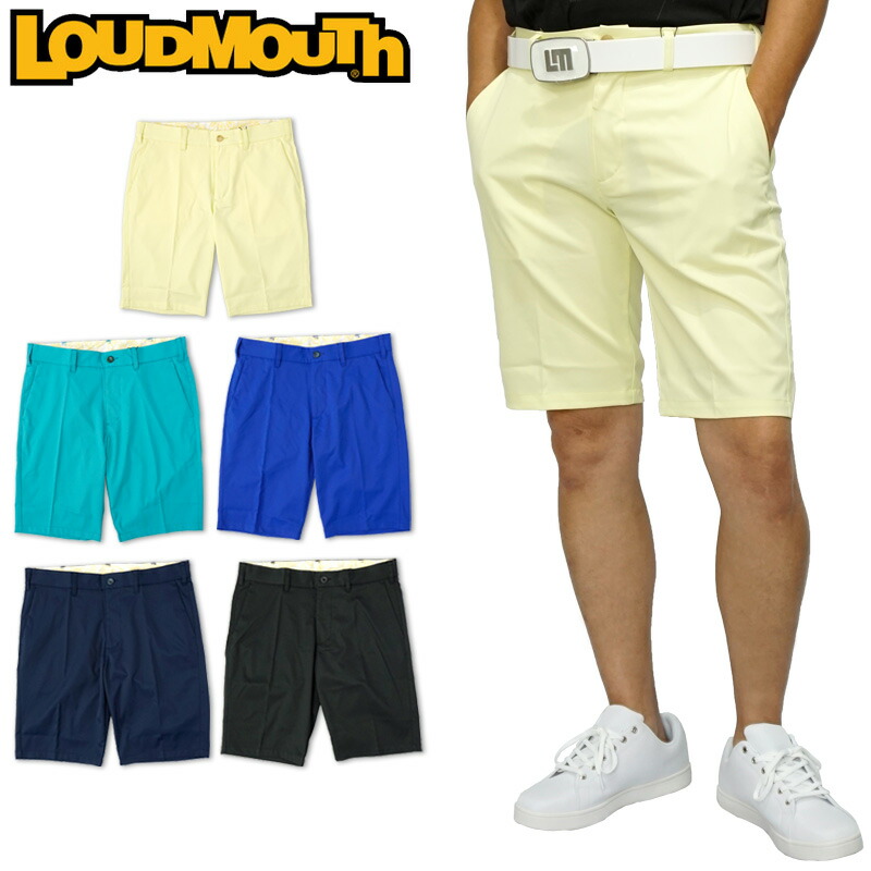 新品 メール便発送 ラウドマウス メンズ ショートパンツ ストレッチ 撥水加工 全5色 日本規格 新品 ss Loudmouth ゴルフウェア Jul2 Jul3 売り切れ必至 Lexusoman Com