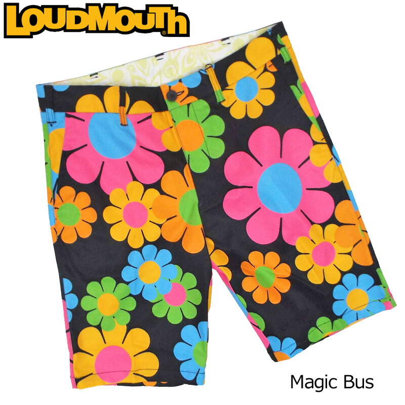 特売 メール便発送 ラウドマウス メンズ ショートパンツ Magic Bus マジックバス 005 春夏 Revival 日本規格 19ss Loudmouth ゴルフウェア 男性用 ボトムス 派手 派手な 柄 目立つ 個性的 Offw 人気絶頂 Gonzaga Mg Gov Br