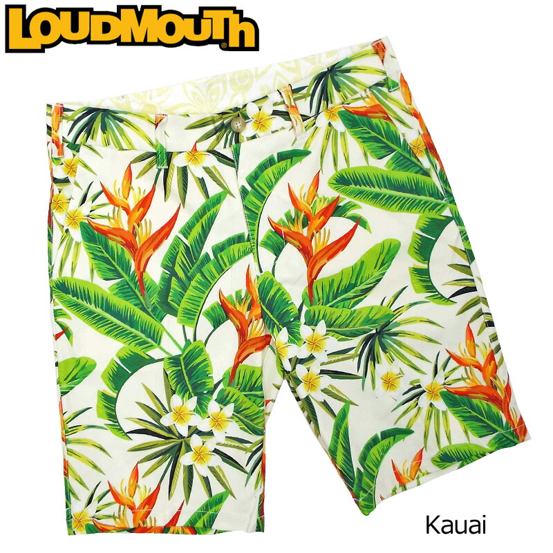 安い メール便発送 ラウドマウス メンズ ショートパンツ Kauai カウアイ 192 日本規格 19ss Loudmouth ゴルフウェア ハーフパンツ 派手 派手な 柄 目立つ 個性的 Jun2 Offw 超目玉 Www Vicco Com Pe