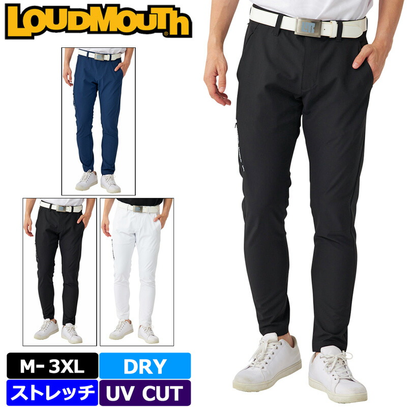 新品未使用　ラウドマウス　ロングパンツ　サンダーボルトW42×L32 3L 4L 楽天市場】ラウドマウス メンズ ロングパンツ サイドライン