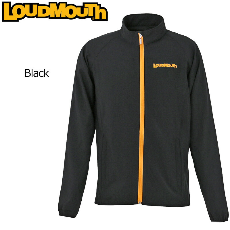 7392円 競売 ラウドマウス メンズ オールウェザー ブルゾン Black ブラック 769200 998 アウター 19SS Loudmouth 春 夏 秋 メンズウェア ゴルフウェア