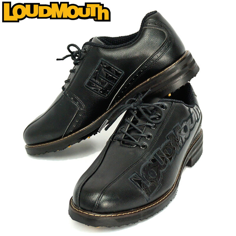 楽天市場 ラウドマウス メンズ ゴルフシューズ Black Black Lm Gs0001 日本規格 新品 17fw Loudmouth ブラック ブラック Shagadelic Black シャガデリックブラック 黒 Off Lmsl ラウドマウス専門店 Lm Style