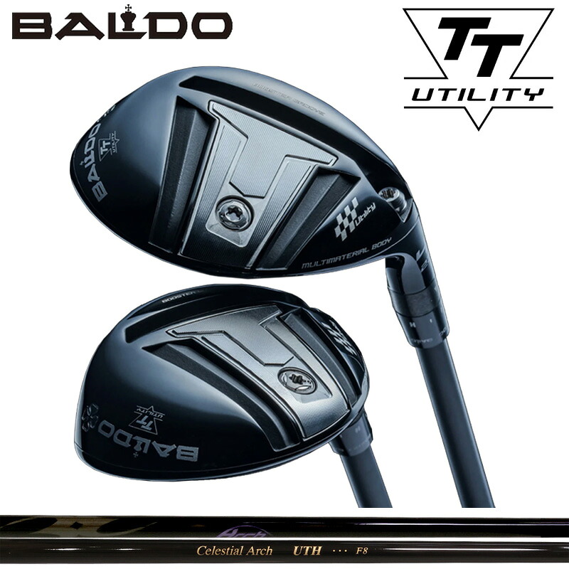 バルド 2024 TT ありがた味 ARCH UTH 作り付ける アーチ形 ユーティーエイチ BALDO UTILITY 【カスタム】【新品】 地野球クラブ 紅茶 紅茶 変数式捩り
