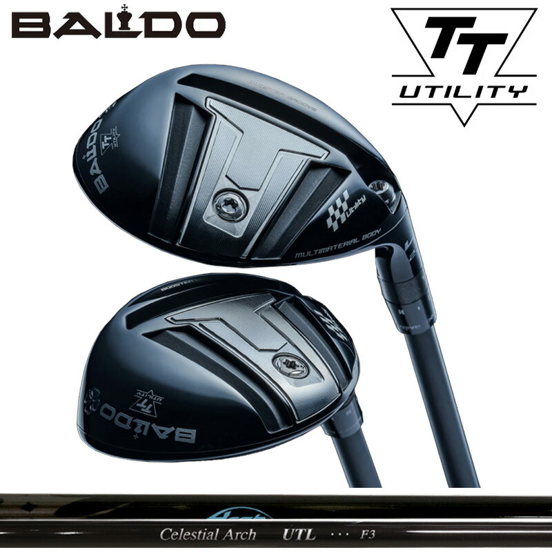 バルド 2024 TT ありがた味 ARCH UTL 作り付ける アーチ形 ユーティーエル BALDO UTILITY 【カスタム】【新品】 地野球クラブ 紅茶 紅茶 変数式捩り