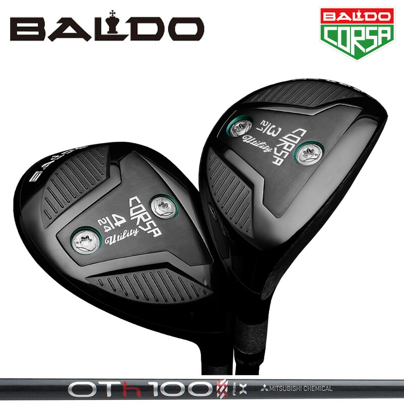 バルド ありがた味 三菱ケミカル OT TOUR HYBIRD 作り付ける CORSA UTILITY WOOD 【カスタム】【新品】 BALDO コルサ UT MITSUBISHI 地野球クラブ