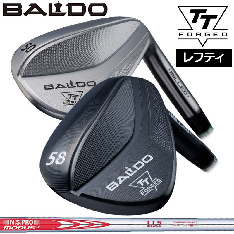 バルド 2024 レフティ TT フォージド ウェッジ 日本立て坑 N.S.PRO MODUS3 WEDGE 105/115/125 作り付ける スチール写真 【カスタム】【新品】 BALDO FORGED MILLED WEDGE 野球クラブ TTウェッジ TOUR SATIN BLACK