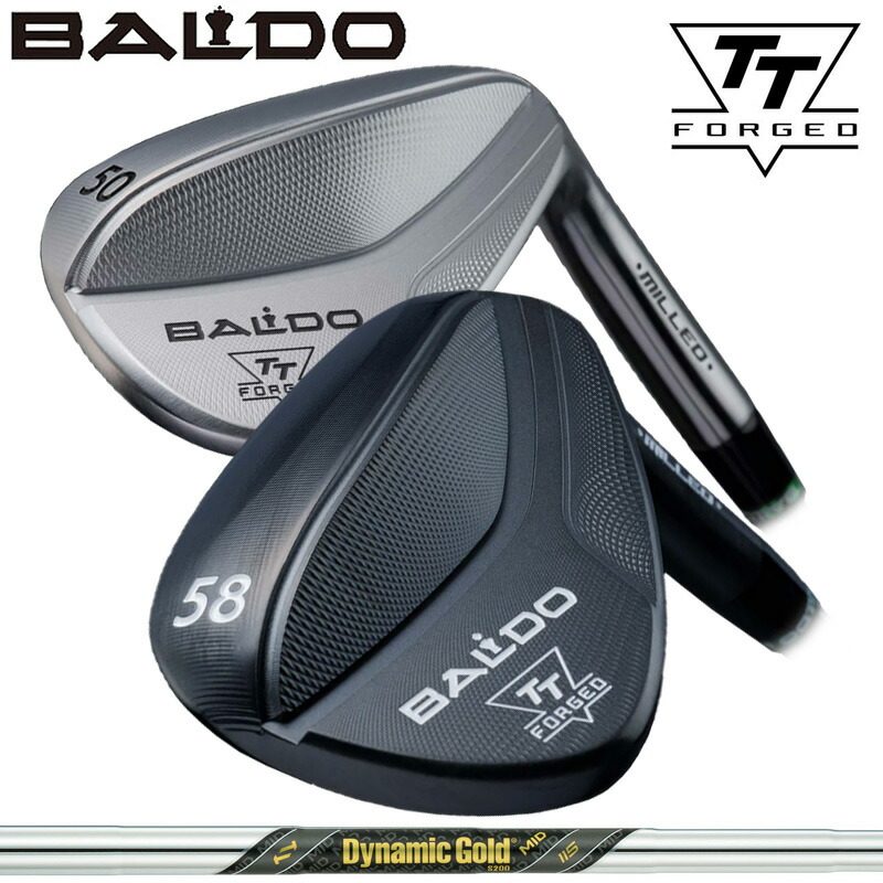 バルド 2024  TT フォージド ウェッジ ダイナミックゴールド MID 115 作り付ける ミッド 【カスタム】【新品】 BALDO FORGED MILLED WEDGE 野球クラブ TTウェッジ TOUR SATIN BLACK