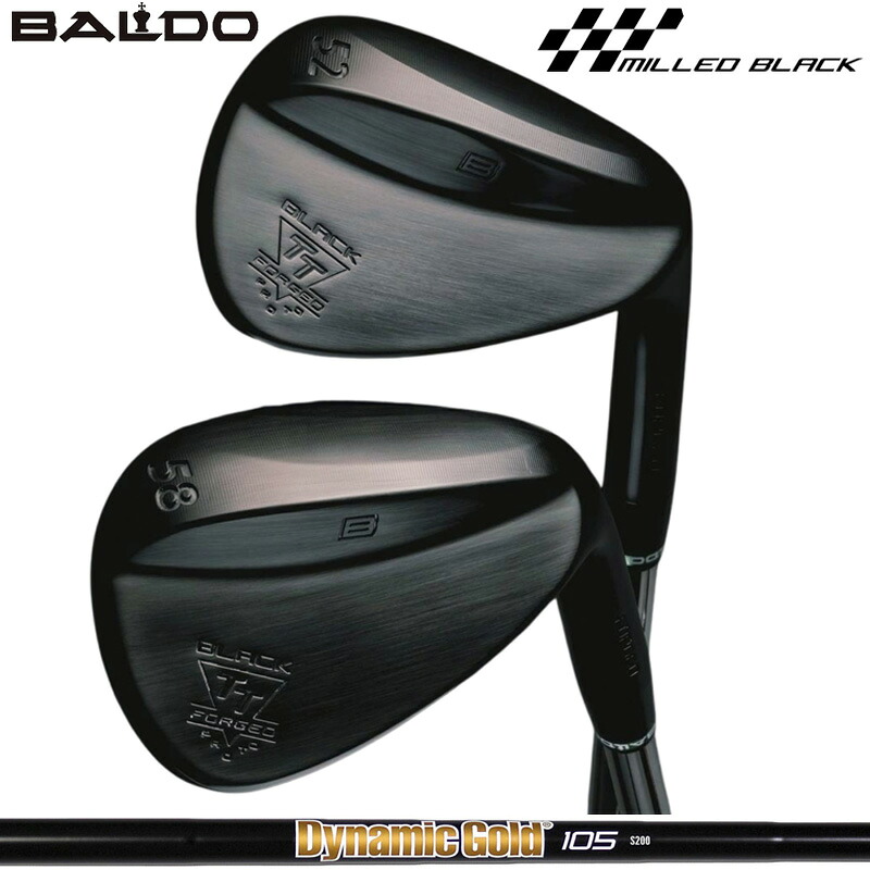 バルド TT フォージド ウェッジ プロト 黒いこと トゥルーテンパー ダイナミックゴールド 105 ONYX BLACK 作り付ける オニキス 【カスタム】【新品】 BALDO PROTO FORGED 野球クラブ