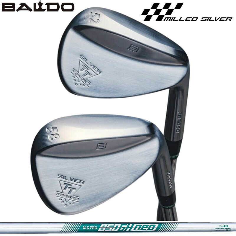 バルド TT フォージド ウェッジ プロト シルバー 日本シャフト N.S.PRO 850GH NEO 装着 NS ネオ スチール 【カスタム】【新品】 BALDO PROTO FORGED クラブ|サードウェイブ ゴルスポスタイル