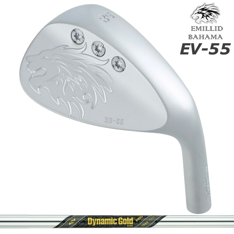 エミリッド バハマ EB-55 ウェッジ ダイナミックゴールド MID TOUR ISSUE 装着 ミッド ツアーイシュー 【カスタム】【新品】 EB55 EMILLID BAHAMA GOLF 地クラブ｜サードウェイブ ゴルスポスタイル