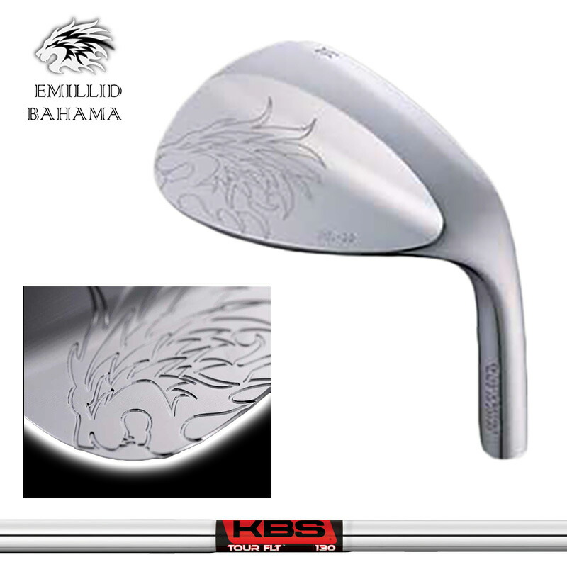 エミリッド バハマ EB-99 ウェッジ KBS FLT TOUR 装着 ツアー スチール 【カスタム】【新品】 EB99 EMILLID BAHAMA WEDGE 軟鉄 バハマウェッジ GOLF 地クラブ｜サードウェイブ ゴルスポスタイル