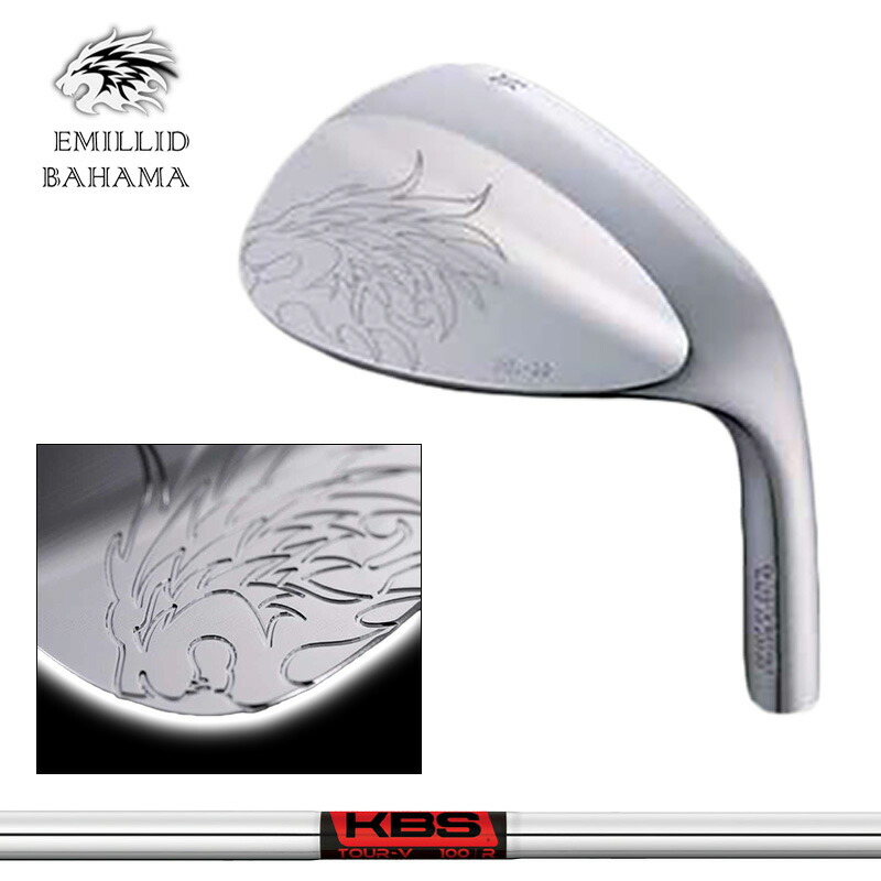 エミリッド バハマ EB-99 ウェッジ KBS TOUR Graphite Iron TGI 作り付ける 周遊旅行 炭素 【カスタム】【新品】 EB99 EMILLID BAHAMA WEDGE 軟鉄 バハマウェッジ GOLF 地野球クラブ
