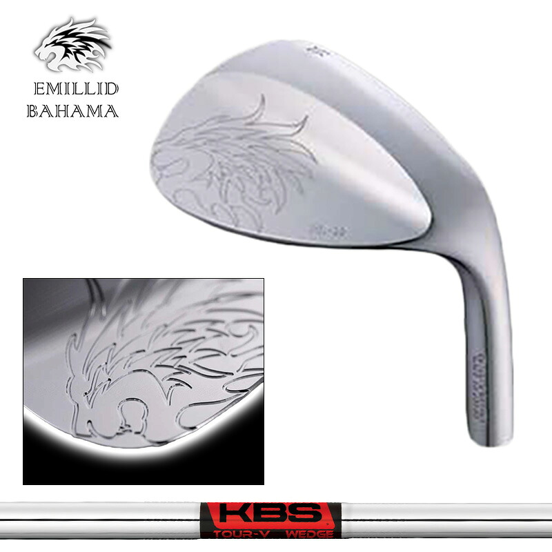 エミリッド バハマ EB-99 ウェッジ KBS TOUR-V WEDGE 装着 ツアー スチール 【カスタム】【新品】 EB99 EMILLID BAHAMA WEDGE 軟鉄 バハマウェッジ GOLF 地クラブ｜サードウェイブ ゴルスポスタイル 21,320円
