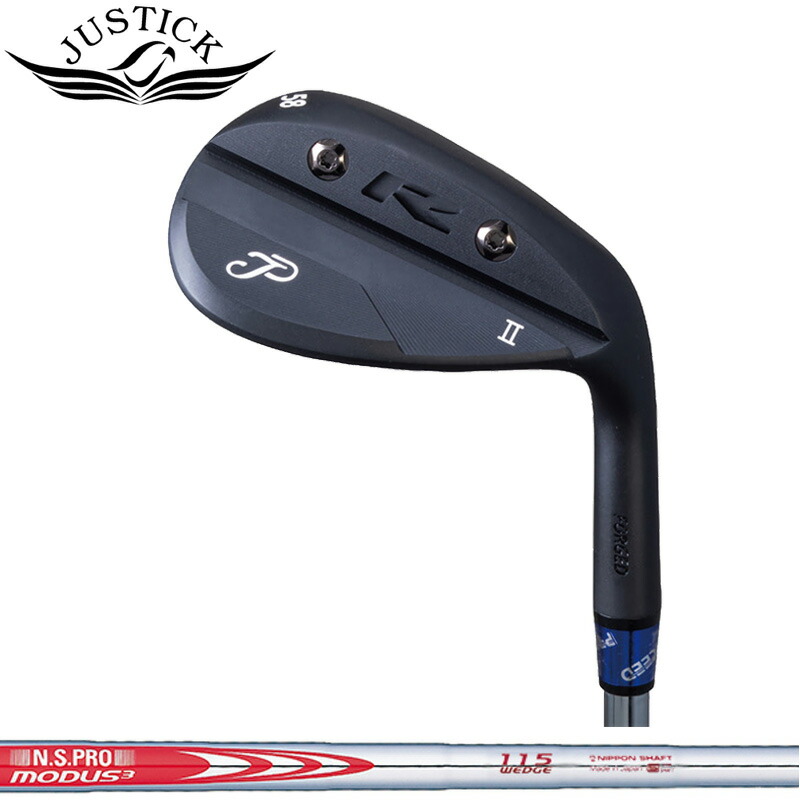 ジャ突っ支い棒 JPフォージド R2 ウェッジ 日本立て坑 N.S.PRO MODUS3 WEDGE 105/115/125 作り付ける NS スチール写真 【カスタム】【新品】 JUSTICK JP-FORGED R-2 R-II 野球クラブ 軟鉄