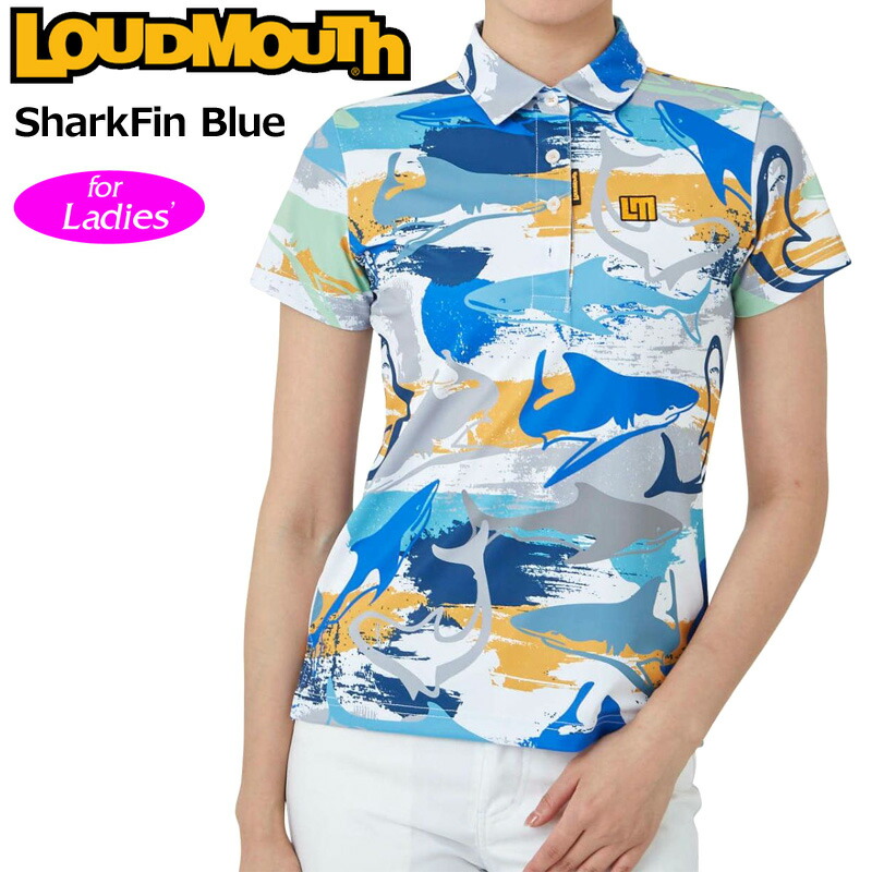 LOUDMOUTH レディース ハイブリッドシャツ（M・L） 楽天市場】LOUDMOUTH ラウドマウス レディース ゴルフウェア