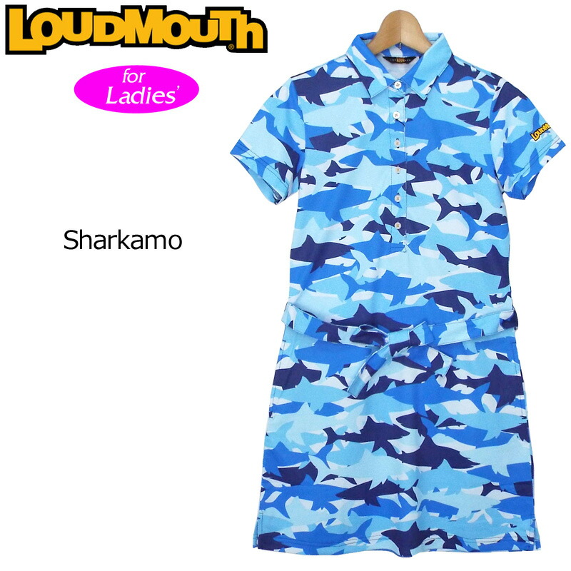 コンビニ受取対応商品 ラウドマウス レディース 半袖ワンピース Sharkamo シャーカモ 199 春夏 日本規格 19ss Loudmouth スカート 女性用 レディス ゴルフウェア トップス ボトムス 派手 派手な 柄 目立つ 個性的 Offw 日本製 Www Qallwahotels Com