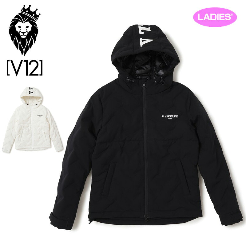 V12 ゴルフ レディース ダウンジャケット LX DOWN JKT VLX2120-JK02 ヴィ・トゥエルヴ 防寒 【新品】QCBR ゴルフウェア ブルゾン トップス アウター V12GOLF NOV3｜サードウェイブ ゴルスポスタイル
