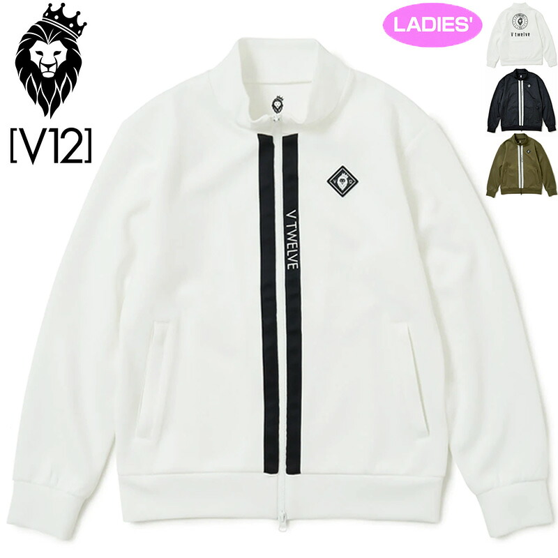 V12 ゴルフ レディース 長袖 ジャケット MAG TOP フルジップ V122310-SW07 ヴィ・トゥエルヴ 【新品】SAAR ストレッチ ゴルフウェア ブルゾン トップス GOLF FEB2|サードウェイブ ゴルスポスタイル