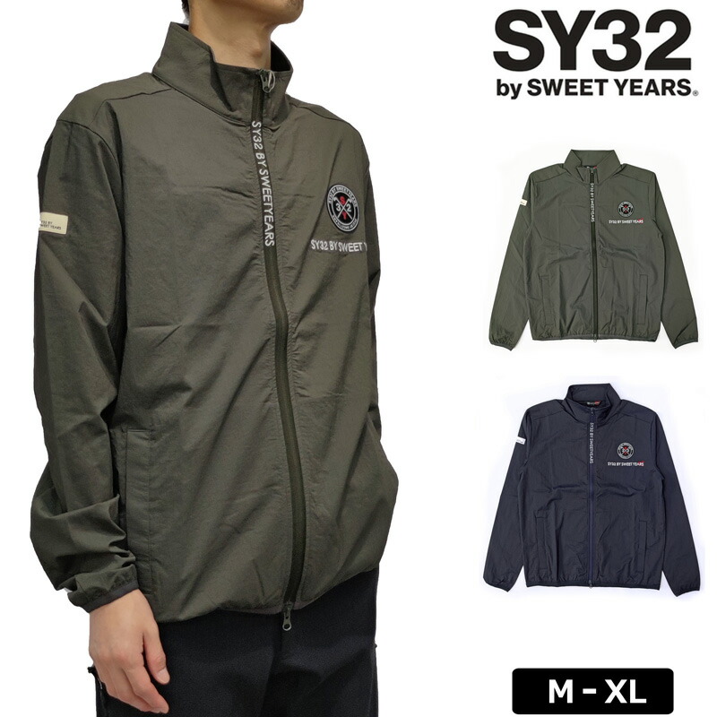 SY32 GOLF メンズ フルジップ 長袖 ジャケット PIN STRIPE JACKET SYG-2128 ゴルフ【新品】RCBR エスワイサーティートゥ ゴルフウェア メンズウェア JUL3|サードウェイブ ゴルスポスタイル