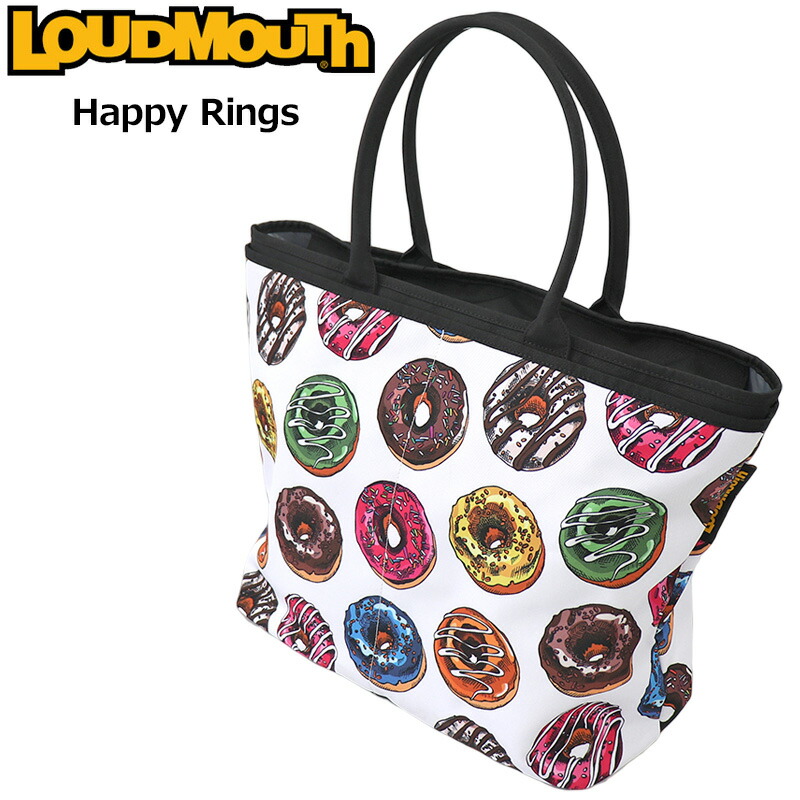 ラウドマウス ビッグ トートバッグ Happy Rings ハッピーリング LM-TB0008 763985(365) 【日本規格】【新品】SAAR Loudmouth ゴルフ用バッグ 派手 ゴルフ用品 楽天市場】ラウドマウス ビッグ トートバッグ Happy Rings ハッピー