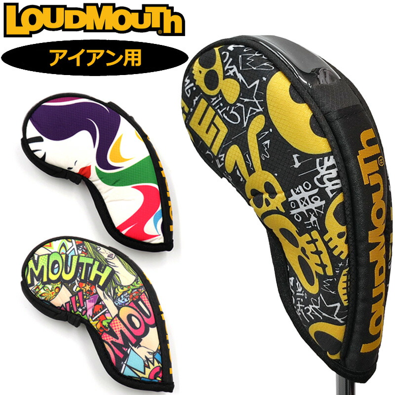 LOUD MOUTH ラウドマウス  ヘッドカバー 2点セット 番手付 New York City 総柄  FW×2 [240101421797] ゴルフウェア ストスト 楽天市場】LOUDMOUTH ラウドマウス NEXT ATOM for the future