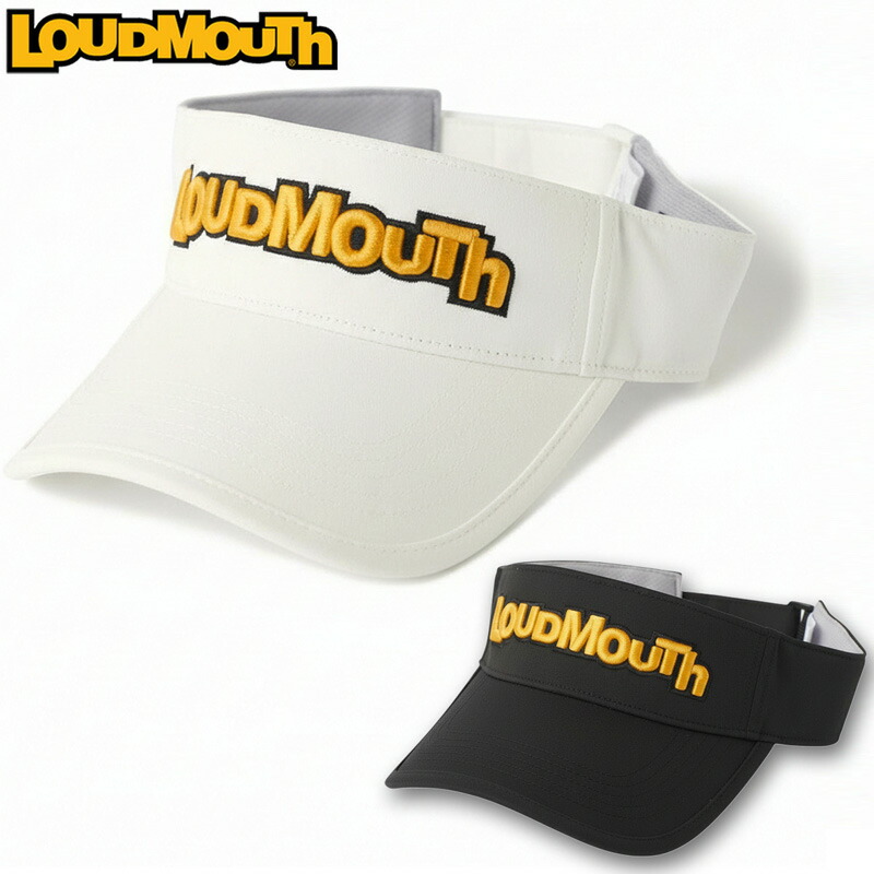 ラウドマウス バイザー 775901 撥水 モノトーン 日本規格【新品】UCBR Loudmouth シンプル サンバイザー 無地 帽子 メンズ レディース ユニセックス