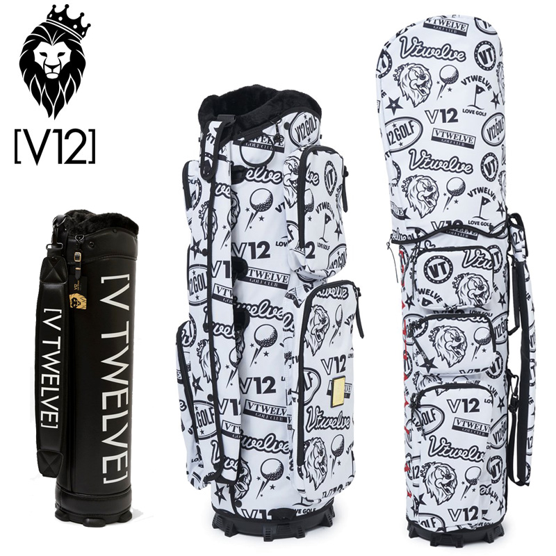 楽天市場】V12 ゴルフバッグ V TWELVE（2022秋冬新作！）STD V12