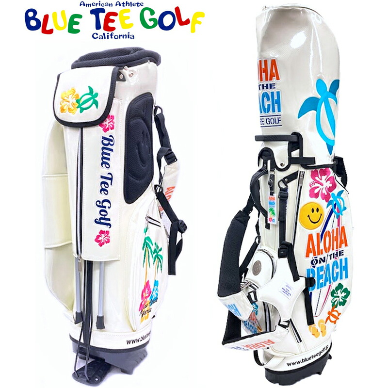 ブルーティーゴルフ 9型 アロハオンザビーチ スタンドバッグ ALOHA ON THE BEACH BTG-CB011 【新品】Blue Tee Golf California CB-011 CB011 ゴルフバッグ キャディバッグ メンズ レディース キャディーバック キャディバック