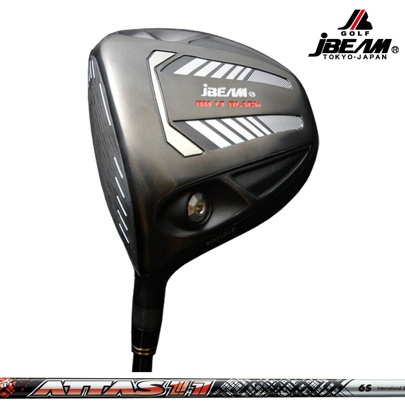 JBEAM レフティ BM LT BLACK ドライバー UST Mamiya ATTAS 11 装着 アッタス マミヤ カーボン ブラック DRIVER 【カスタム】【新品】 Jビーム GOLF シャフト 地クラブ