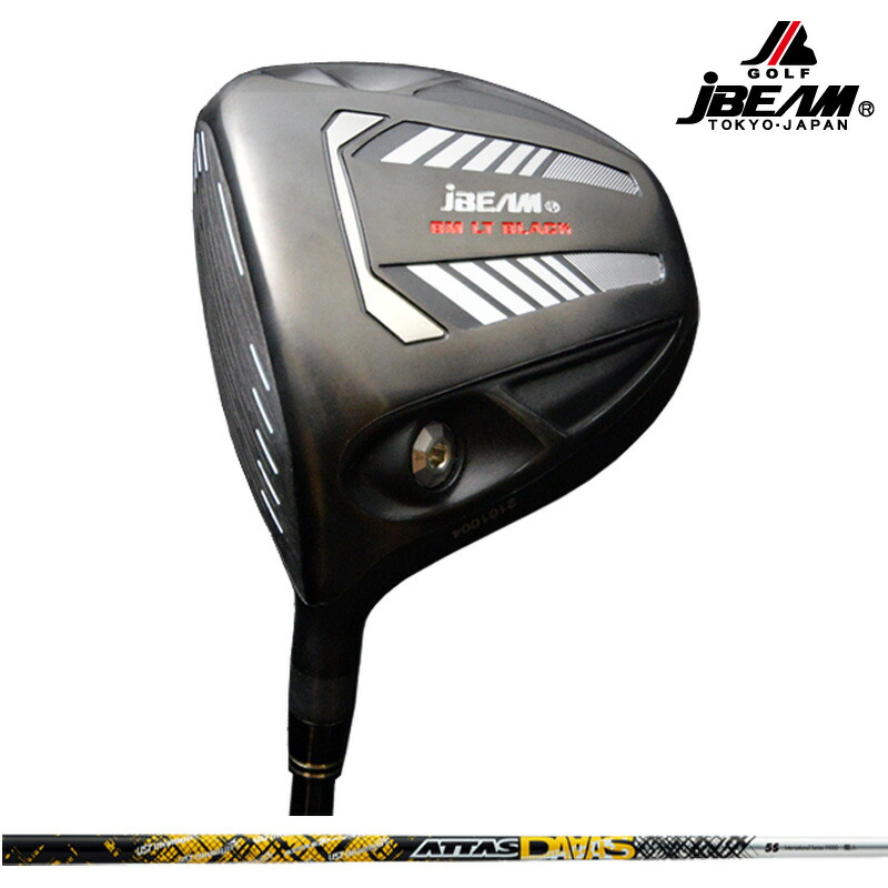 JBEAM レフティ BM LT BLACK ドライバー UST Mamiya ATTAS DAAAS 装着 アッタス マミヤ カーボン ブラック DRIVER 【カスタム】【新品】 Jビーム GOLF シャフト 地クラブ
